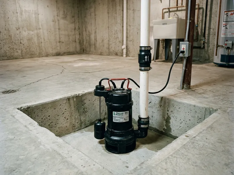Sump Pump Installation Plumber in Richfield, NC